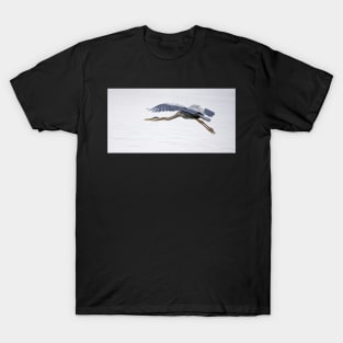 Great Blue Heron on Calm Waters T-Shirt